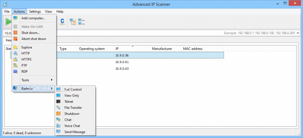 linux ipscanner