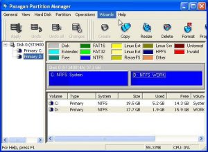 paragon partition manager 15
