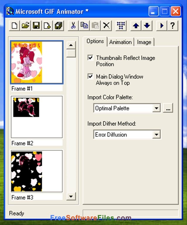 WinWorld: Microsoft GIF Animator 1.0