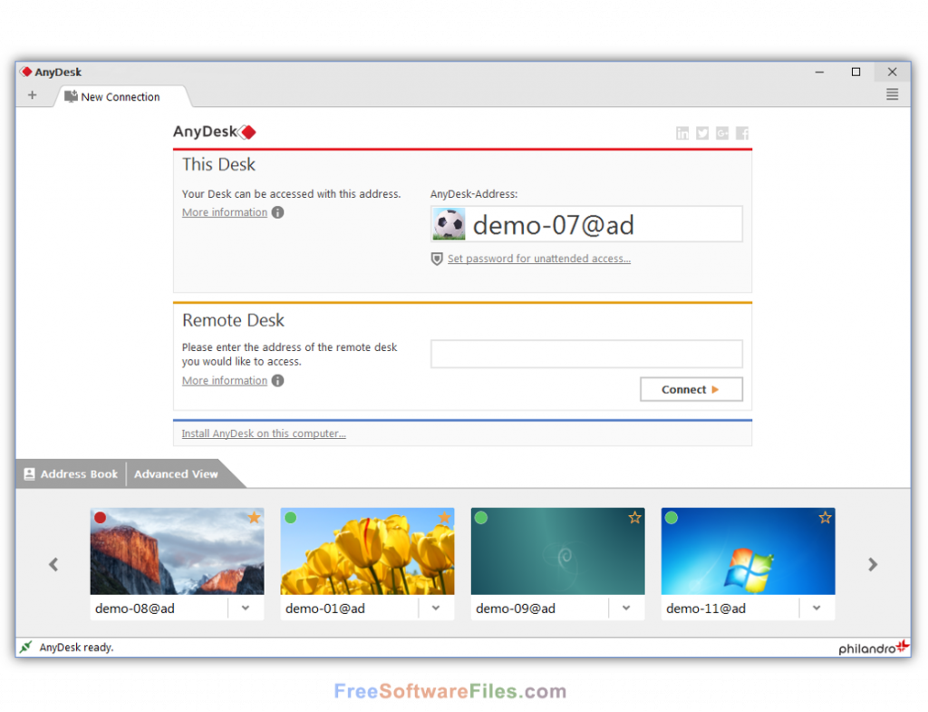 AnyDesk 8.0.4 download the last version for android