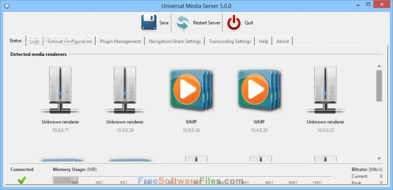 Universal Media Server 13.6.0 download the new for windows