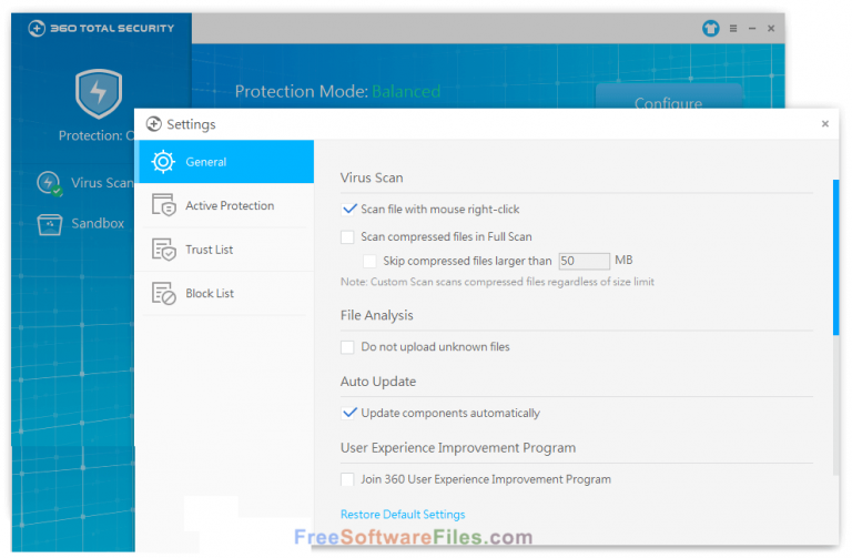 360 Total Security 11.0.0.1016 instal the last version for windows