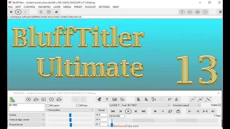 instaling BluffTitler Ultimate 16.3.1