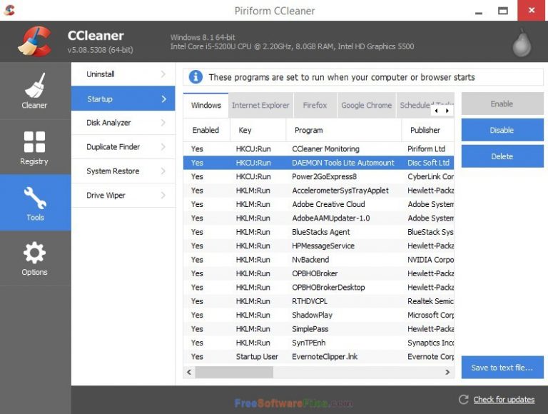 ccleaner portable 5.38