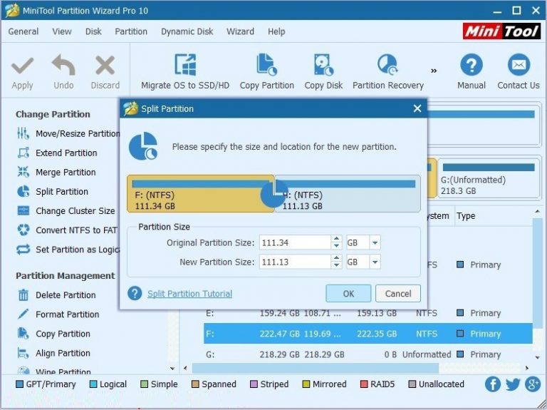 minitool partition wizard free edition 10.3