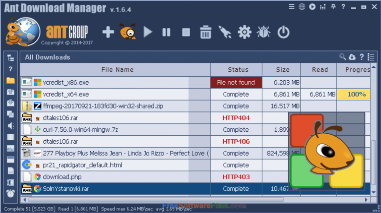 ant downloader manager