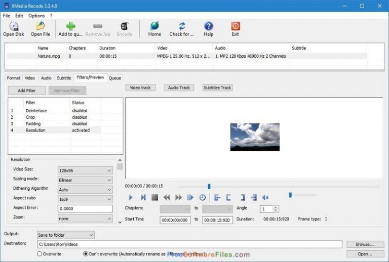 download the new version for android XMedia Recode 3.5.8.1