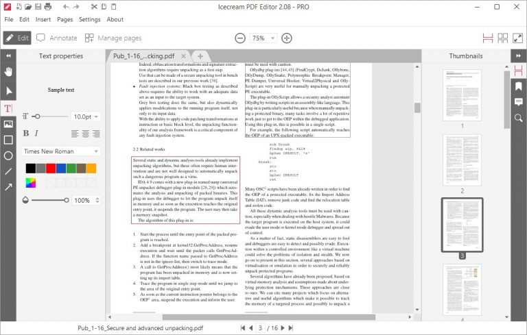 icecream pdf editor 2.47