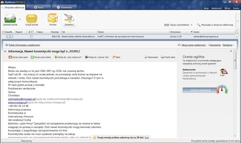 download the new version MailWasher Pro 7.12.154