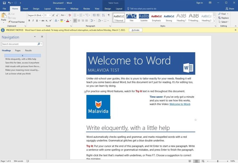 Microsoft Office 2016 Home and Student August 2022 Free Download