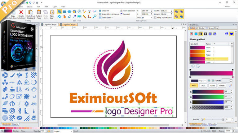 free EximiousSoft Logo Designer Pro 5.24