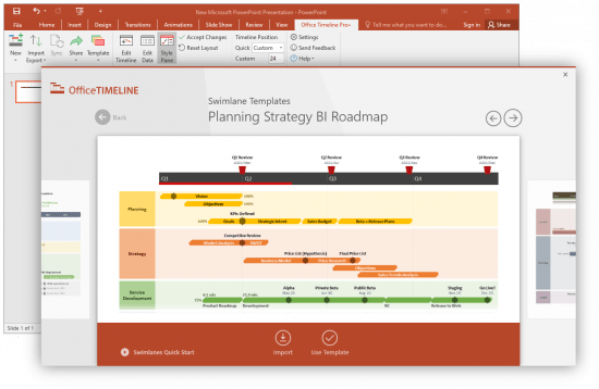 office timeline pro add-in for powerpoint